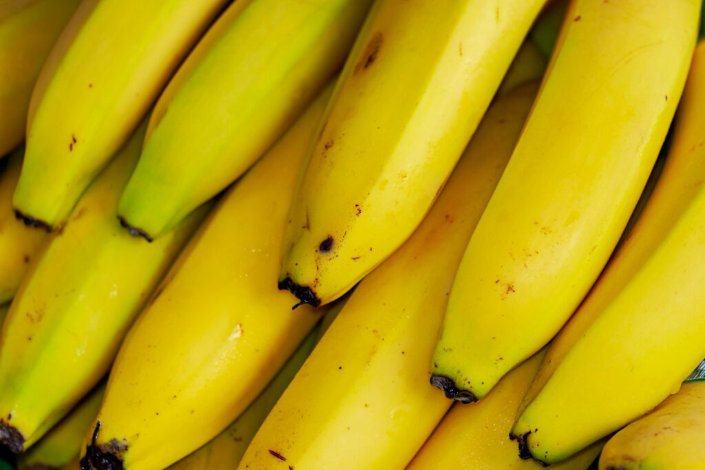 main de bananes à forte valeur nutritionnelle